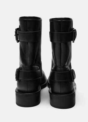 Zara  чоботи жіночі демісезонні4 фото