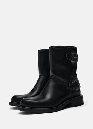 Zara  чоботи жіночі демісезонні6 фото