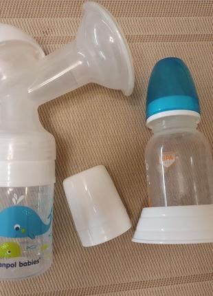Механічний молоковідсмоктувач canpol babies basic
