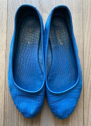 Туфли rocco p синие кожаные4 фото