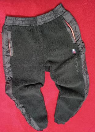 Штани tommy hilfiger sportswear sherpa joggers m4 фото