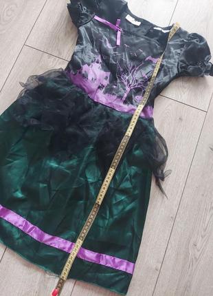 Сукня плаття костюм відьми на хеловін2 фото