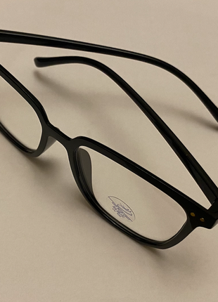 Прозорі іміджеві окуляри антиблікові5 фото