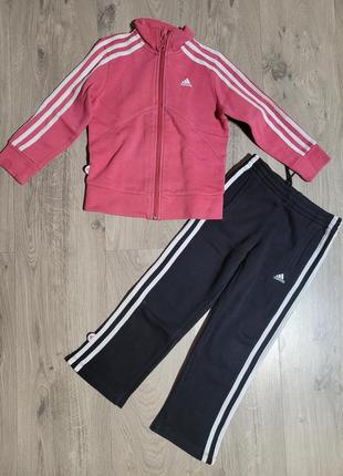 Костюм adidas девочка 110-116