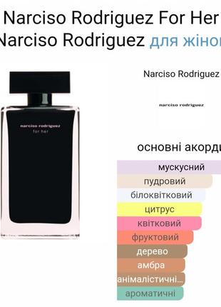 Роспив narciso rodriguez for her6 фото