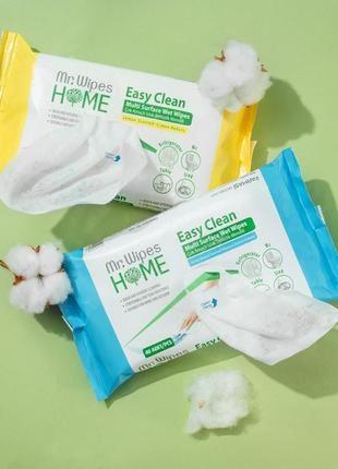 Вологі серветки mr. wipes з ароматом морського бризу