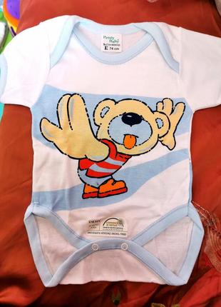 Бодіки на короткий рукав на 74см греція