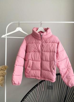Рожева курточка pull&bear