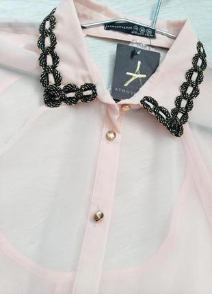 Блузка легкая с открытой спинкой1 фото