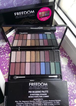 Палетка тіней freedom rock roll queen. revolution #розбираю