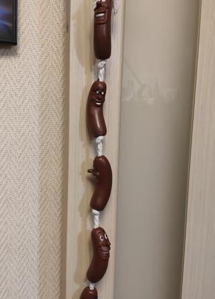 Прикольный декор "сосиски"