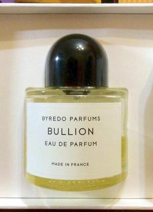 Byredo bullion💥original 2 мл розпив аромату зетест