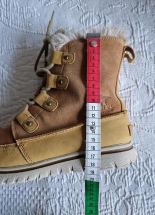 Женские оригинальные  ботинки sorel  цвет кэмел , 40  размер8 фото