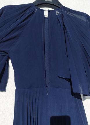Очаровательное тёмно синее платье с крыльями asos9 фото