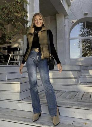 Джинси з розрізами zara