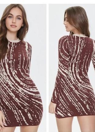 Трикотажна сукня-светр