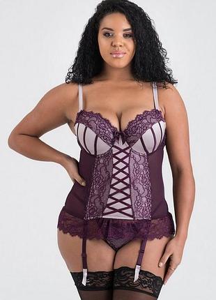 Новый корсет бюстик, набор белье стринги р м- л