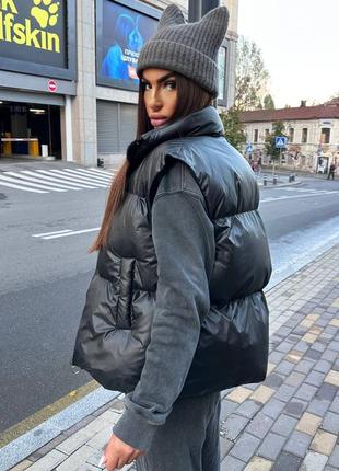Безрукавка теплая
