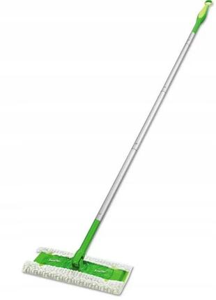 Набір swiffer  швабра traps & locks та щітка - віник для сухого прибирання swiffer duster2 фото