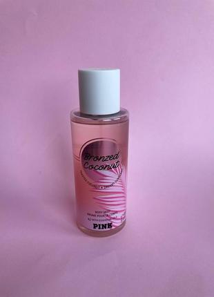 Victoria´s victorias secret виктория сикрет спрей лосьон крем pink bronzed coconut body mist lotion4 фото