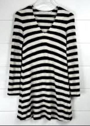 Платье, тельняшка, от &amp; other stories, коттон, вискоза