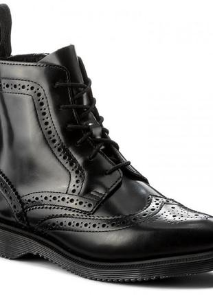 Срочно! ботинки delphine black dr. martens, размер 39.3 фото