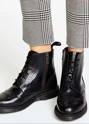 Срочно! ботинки delphine black dr. martens, размер 39.4 фото