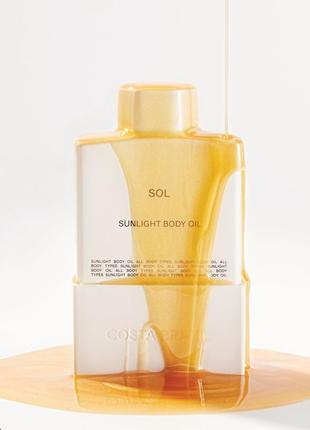 Costa brazil sol - sunlight body oil  мерехтлива олія для тіла олійка масло4 фото