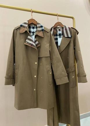 Брендовый тренч в стиле burberry