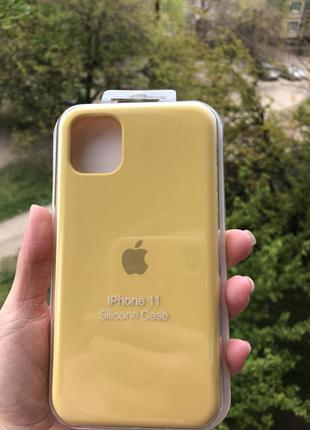 Чехол silicone case для айфон 11