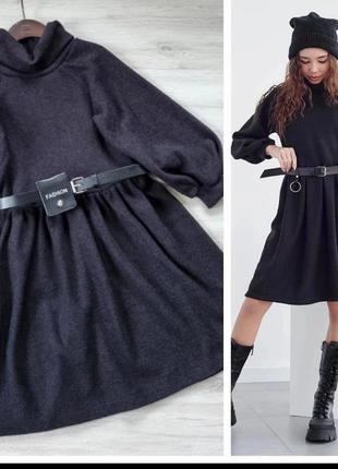 Хитовое теплое платье