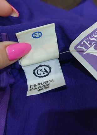 Продам офисное деловое новое платье фиолетевого ( сиреневого) цвета, c&a3 фото