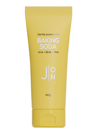 Скраб-пилинг с aha-bha-pha кислотами и содой j:on baking soda gentle pore scrub 50 мл