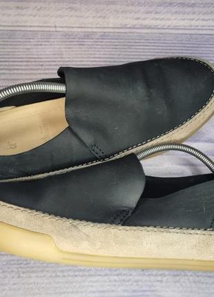 Кеды мокасины clarks