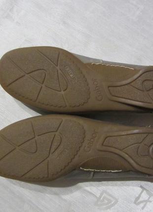 Кожаные туфли мокасины лоферы gabor5 фото