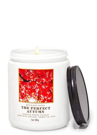 Ароматна свічка Bath And Body Works the perfect autumn