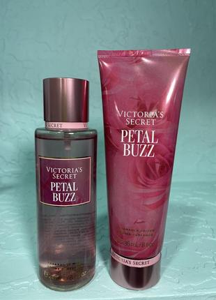 Парфумований міст для тіла та волосся  та лосьйон petal buzz victoria’s secret.