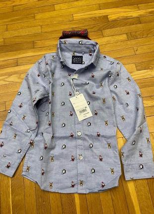 Рубашка новый год режво 110