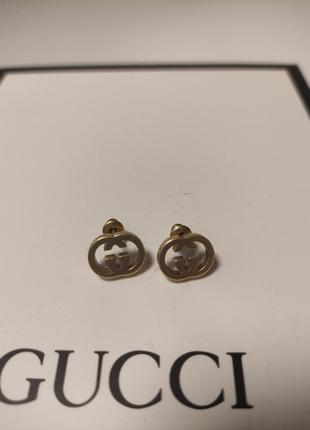 Серьги gucci2 фото