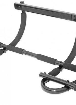 Турник для подтягивания liveup chin-up bar with arm strap черный 112х28х10см ls3153a3 фото