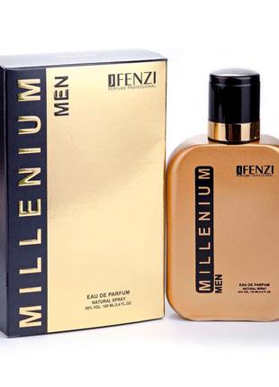 Парфумована вода чоловіча jfenzi millenium 100 мл парфум для чоловіків