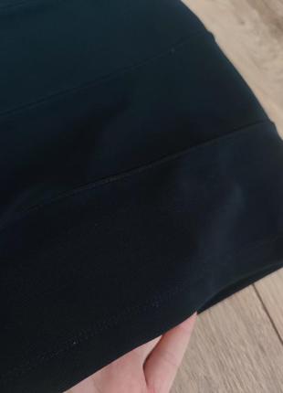 Женская черная юбка-резинка, размер s/ 42-445 фото