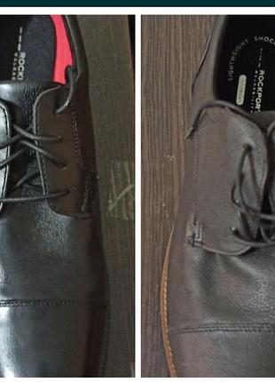 Фирменные мужские туфли rockport 44 и 46 гг