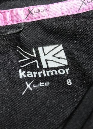 Лонгслив утепленный спортивный кофта черная женская термо karrimor 38-40р.2 фото