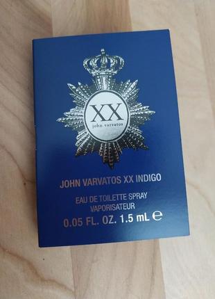 John varvatos john varvatos xx indigo туалетна вода