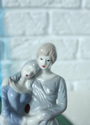 Vintage porcelain loving couple boy and girl love порцелянова пара тайвань.2 фото