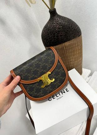 Женская кожаная сумка люкс celine