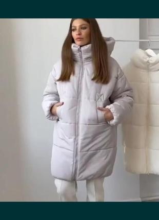 Зимняя куртка оверсайз
