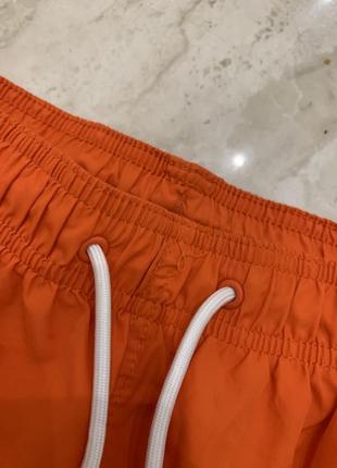 Спортивні шорти h&m оранжеві чоловічі для плавання плавки4 фото