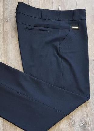 Стильные темно-синие брюки asil line, турция, 48 р.2 фото